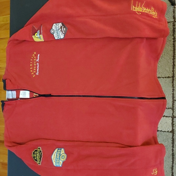 Disney Other - Disney Parks Expedition Everest Summit Team XL zip fleece jacket NWT